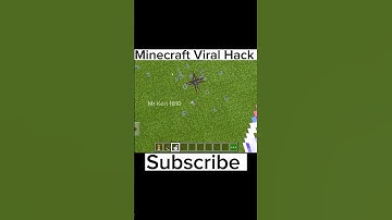 MINECRAFT VIRAL HACK #viral #shorts #short #status #hacker #technogamerz #minecraft