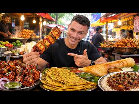 Finding Highest Protein VEGETARIAN Indian Street Food