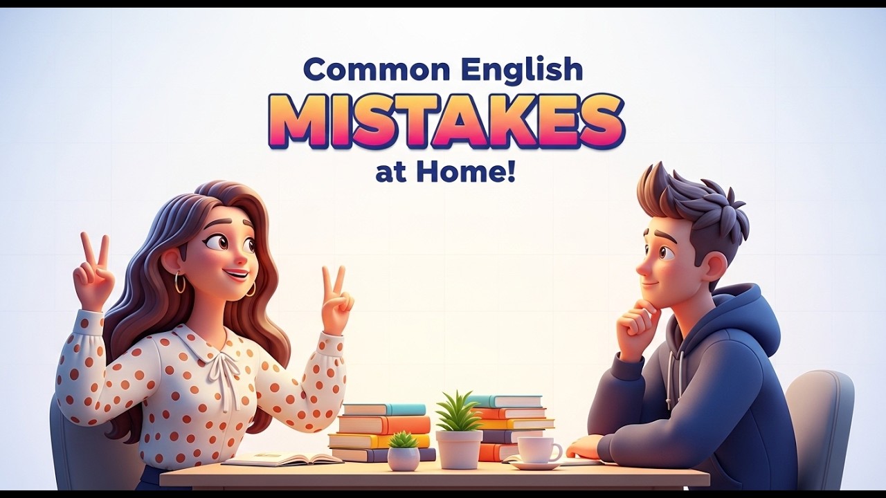 English Podcast For Easy English Conversation | Speak English Correctly at Home