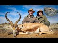 Hunting large springbuck in the great karoo  backstrap braai