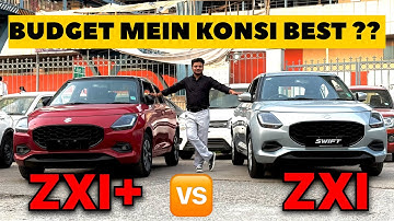 SWIFT ZXI VS SWIFT ZXI PLUS - MOST VALUE FOR MONEY KONSI ??  #swiftzxi #swift #swift2025