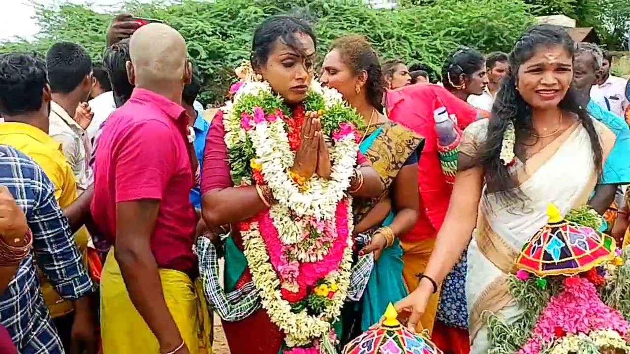 தொட்டியம் ஸ்ரீ மதுரகாளி பகுதி 2 |கரகம் மற்றும் வேடம் அணிதல் #kovaimeera #thottiyam #madurakali