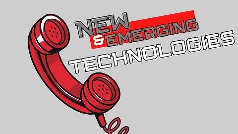 INTRODUCTION TO NEW AND EMERGING TECHNOLOGIES // NEW GCSE DESIGN AND TECHNOLOGY CORE SECTION
