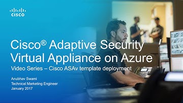 Cisco ASAv Template Deployment in Azure (2017)
