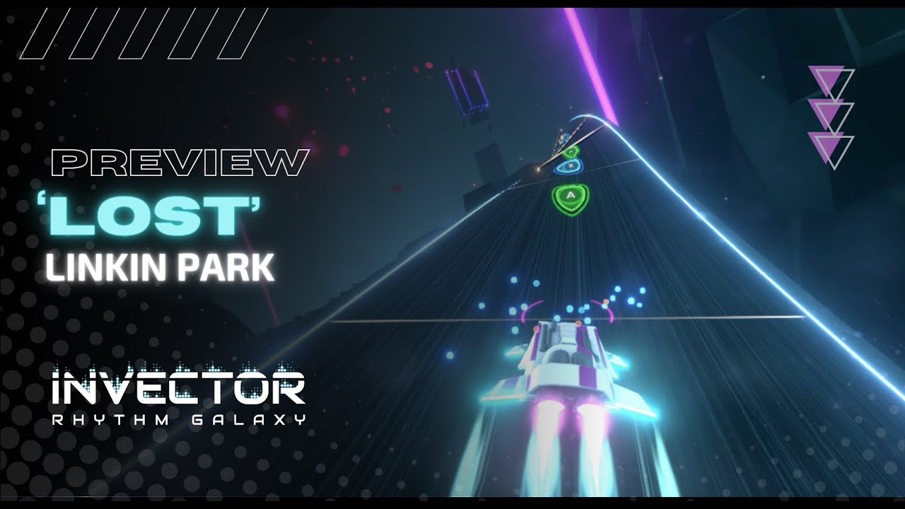 Invector: Rhythm Galaxy Preview | "Lost" by Linkin Park