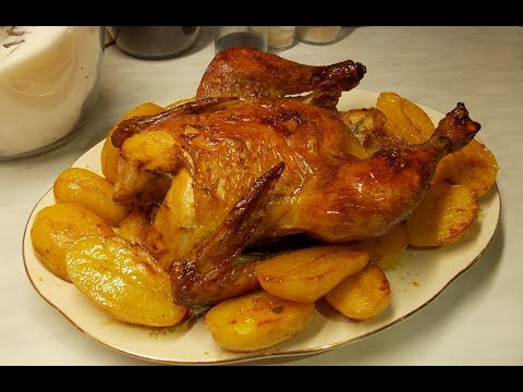 Video: Piletina Pečena U Pećnici Na Limenci Piva