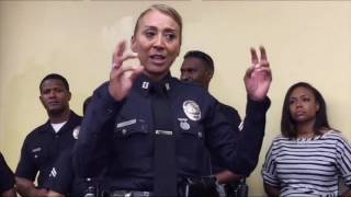 Video: Rodney King's Daughter Teams Up With LAPD