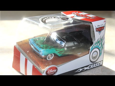 Disney Store Greta with Blue Flames CHASER Diecast, World of Cars Retro Radiator Springs 2014