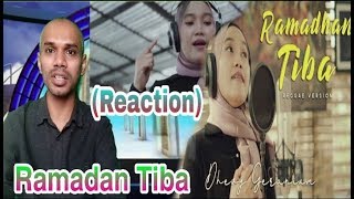 RAMADHAN TIBA - DHEVY GERANIUM REGGAE VERSION (Reaction Al Hafiz)