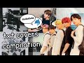 TXT covers compilation (thank u next, paper hearts, dope, dolphin...)