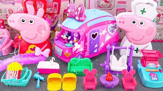 1H Satisfying with Unboxing Disney Minnie Mouse Toys Collection, Camper Van, Marvelous Market | ASMR