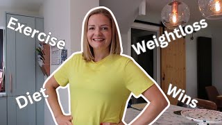 4 week results - 100 day challenge to a healthier me