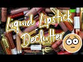 Liquid Lipstick Declutter | 50% Gone!