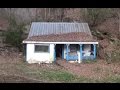 Abandoned House Built Over a Creek