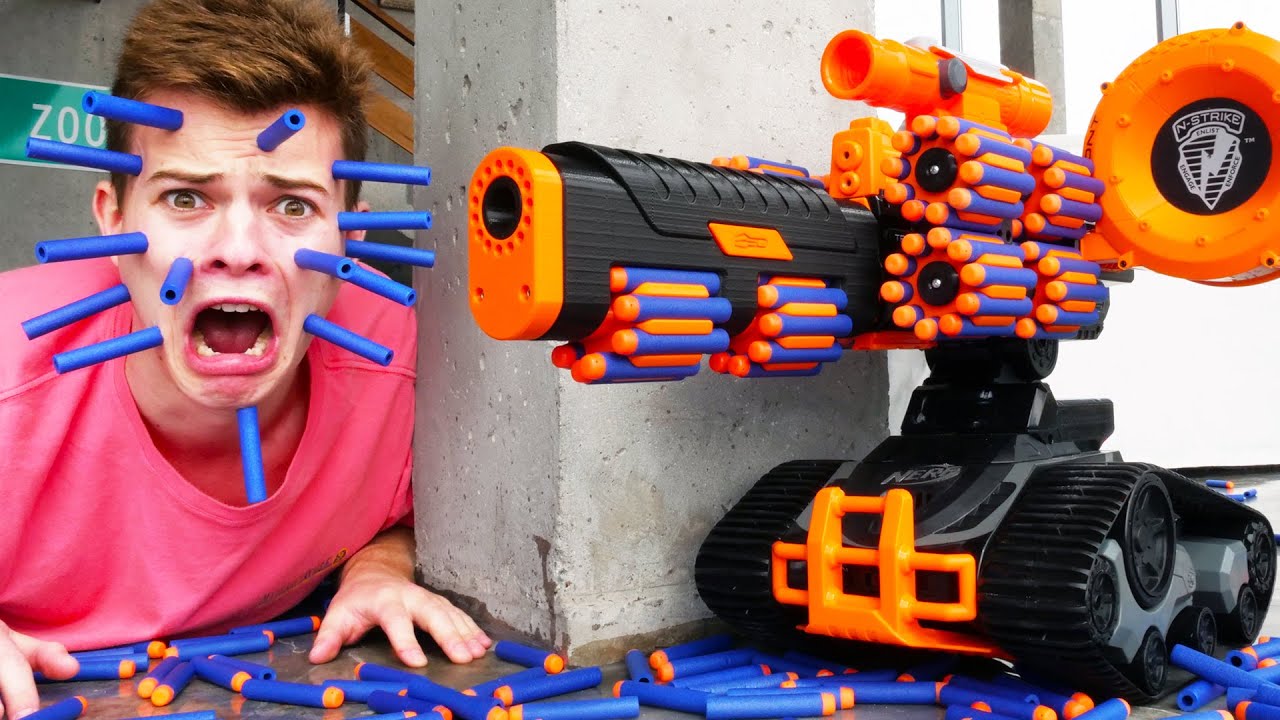 Nerf War Tank Battle 2