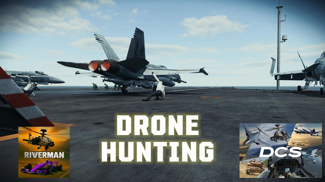 Drone Hunting - A DCS World Film - YouTube
