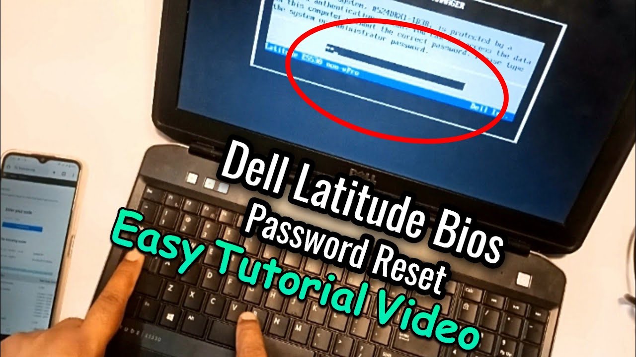 How to reset Dell Latitude BIOS Password | 100% Working Solution
