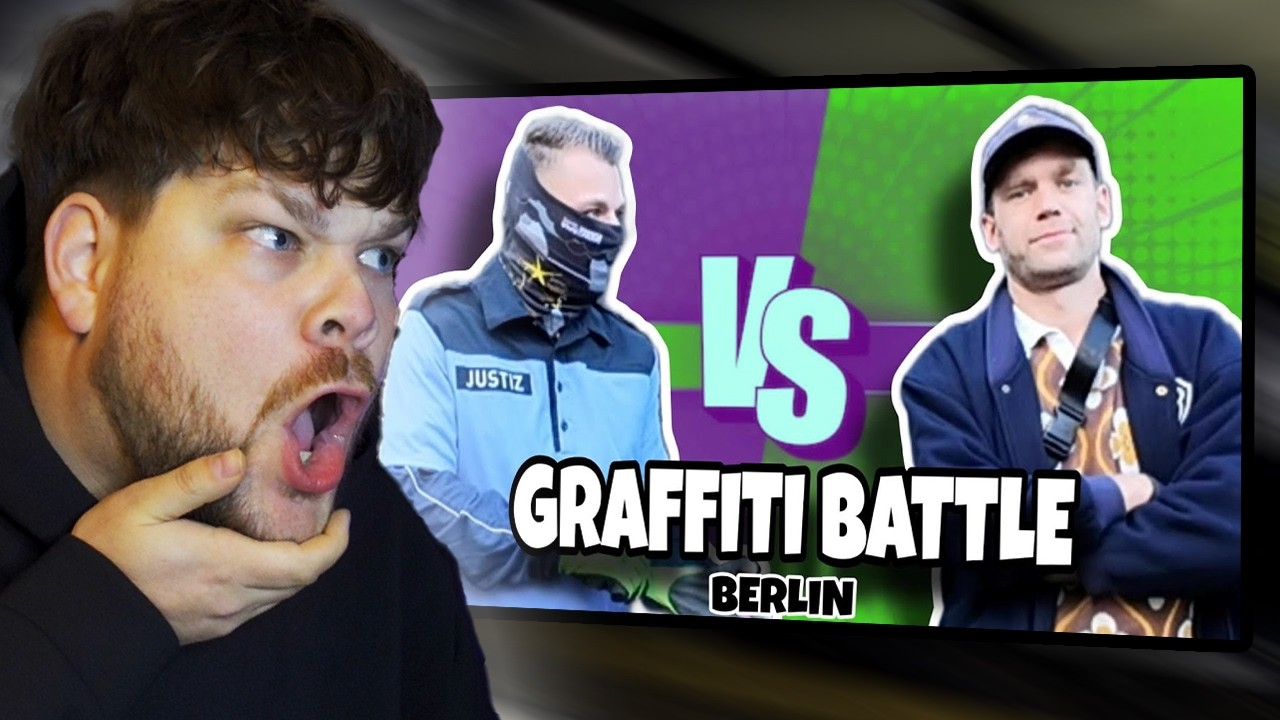 1VS1 GRAFFITI BATTLE BERLIN | Lackycolor Reaction