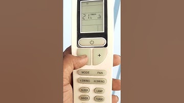 Voltas ac remote control operation