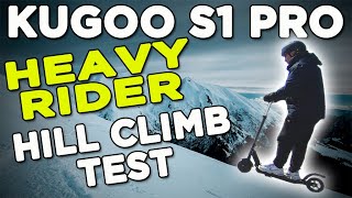 Kugoo S1 Pro Hill Climb - Heavy Rider