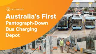 Australia's First Pantograph-Down Electric Bus Depot