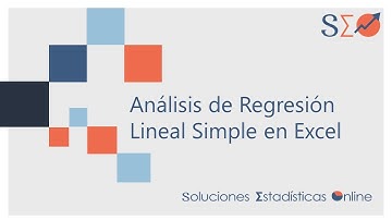 5 | Análisis de Regresión Lineal Simple en Excel |