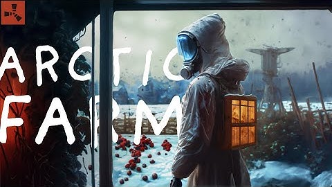 I built a TEA FARM inside my Arctic Base on VANILLA RUST - Solo Rust