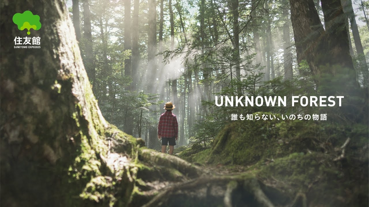 2025年大阪・関西万博 住友館「UNKNOWN FOREST」ティザー映像 | 株式