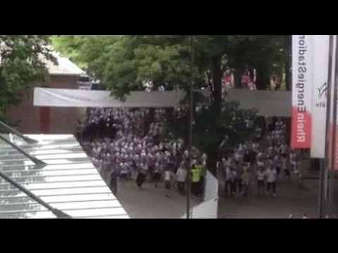 Blocksturm von Düsseldorf (1. FC Köln vs. Fortuna Düsseldorf 1:1 28.07.2013)