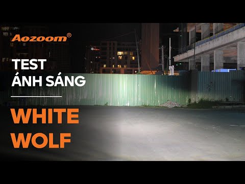 Video KIỂM CHỨNG ÁNH SÁNG THỰC TẾ CỦA LED WHITE WOLF LIGHT -... - youtube