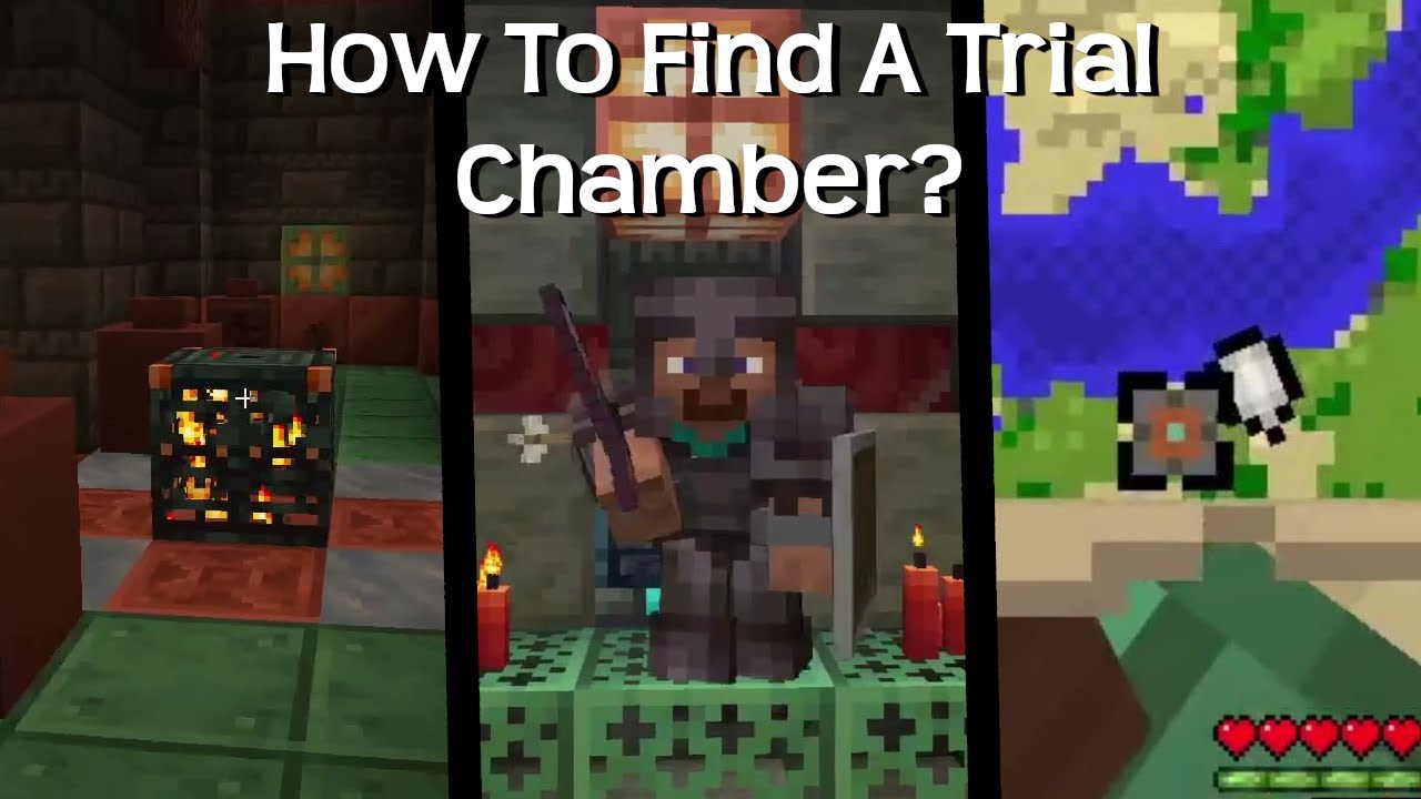 How To Find A Trial Chamber In Minecraft?!