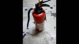 How to Dismantle / open the Fire Extinguisher