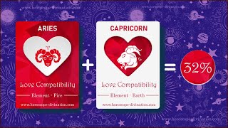 Compatibility Aries & Capricorn - Love, Intimacy, Relationship & Life