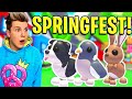 *NEW MINIGAMES* SPRINGFEST IS COMING! 💐 Adopt Me! Prezley