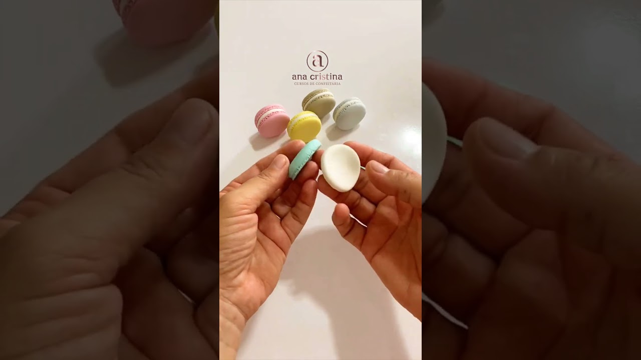 HOW TO MAKE MACAROONS WITH FONDANT 