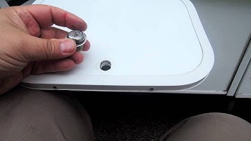 Improving access to the storage compartments of a RV.