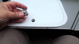 Improving access to the storage compartments of a RV.