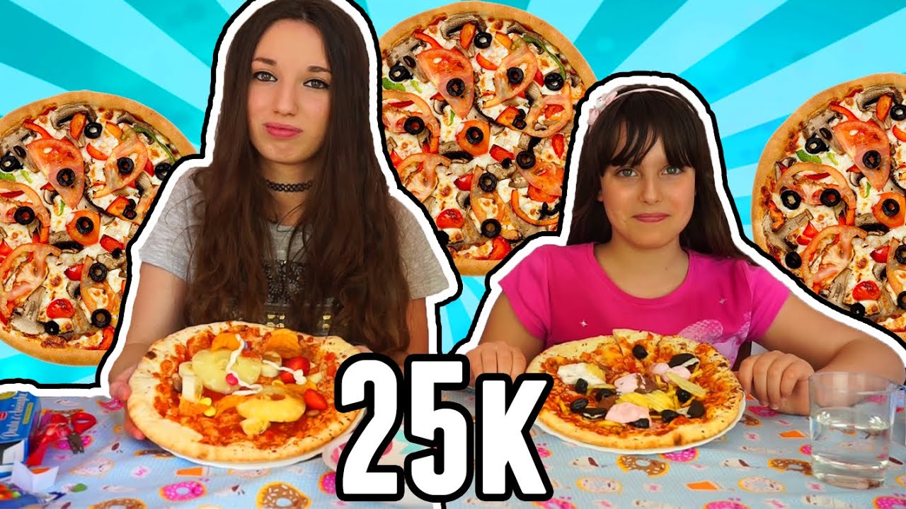 O Matko I Córko Pizza Challenge PIZZA CHALLENGE CON MIA SORELLA! Speciale 25k iscritti - YouTube