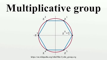 Multiplicative group