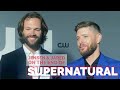 Jared padalecki   jensen ackles on the end of supernatural  tv insider