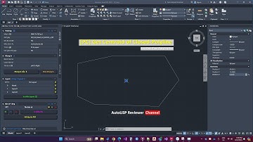 Lisp vẽ tâm đường bao trong AutoCAD | Free lisp get centroid of closed polyline | AutoLISP reviewer