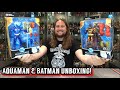 Aquaman &amp; Batman Platinum Justice League DC McFarlane Unboxing &amp; Review!