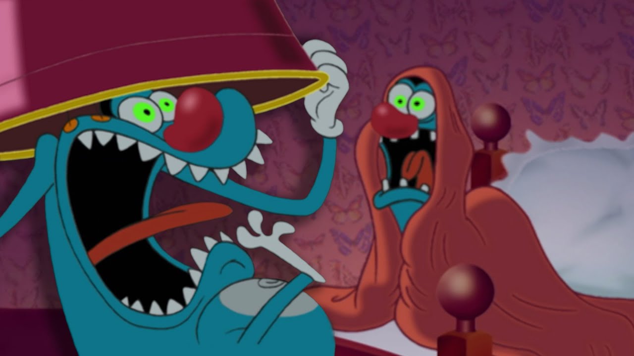 हिंदी Oggy and the Cockroaches डर की शाम Hindi Cartoons for Kids