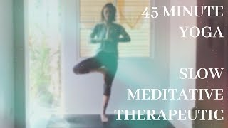 45 MINUTE  |  FULL BODY STRETCH  |  Everyday Yoga  |  Movement Meditation  |   Caitlyn Fry screenshot 4