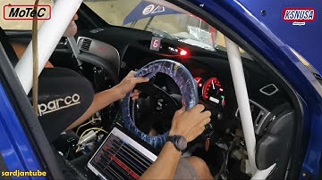 MoTeC M150 Paddle: Auto shift Test & Gear Shift (Race Function) Tuning on Dyno