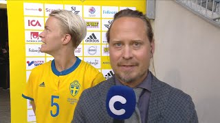 Fischer: "Försökte verkligen att inte tänka på det innan matchen" - TV4 Sport