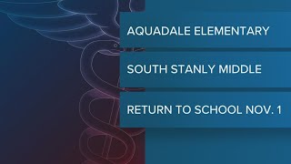 2 schools in Stanly County closing due to spread of respiratory illnesses