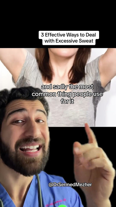 “Just Put Pads in Your Armpits” #sweaty