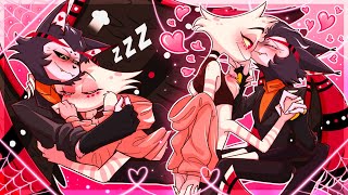 Overlord Husker X Angel Dust Losers To Lovers | Overlord Husk Au | Hazbin Hotel Comic Dub