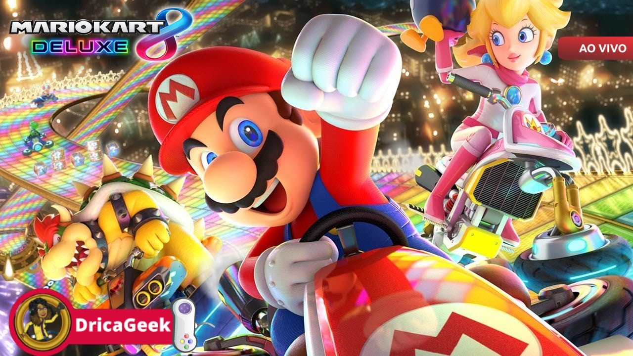 🔴Mario Kart 8 Deluxe - Nintendo Switch - Jogando com Amigos e Inscritos.
